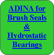 Flowchart: Alternate Process: ADINA for Brush Seals&HydrostaticBearings